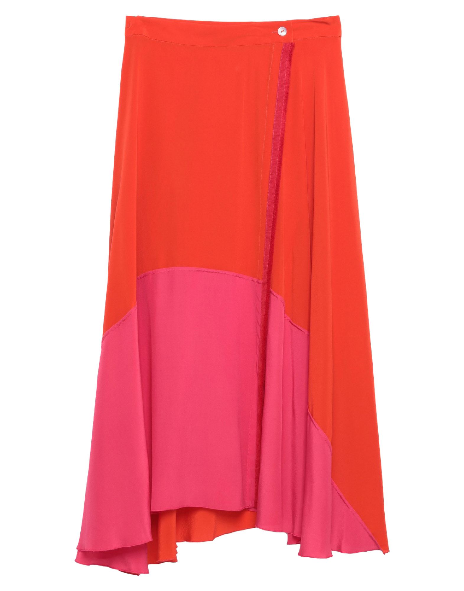 Antonia Zander 3/4 Length Skirts In Orange
