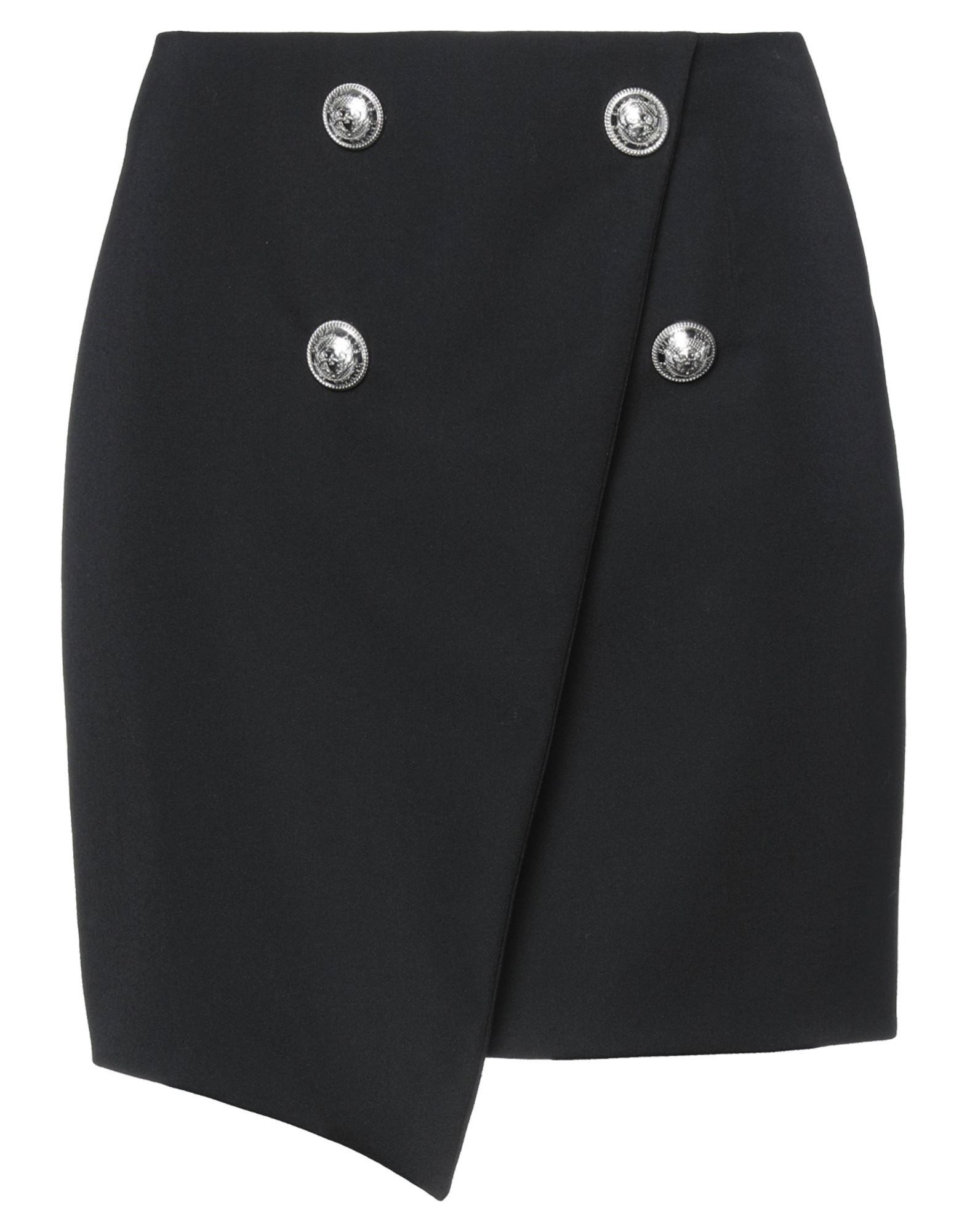 Balmain Midi Skirts In Black | ModeSens
