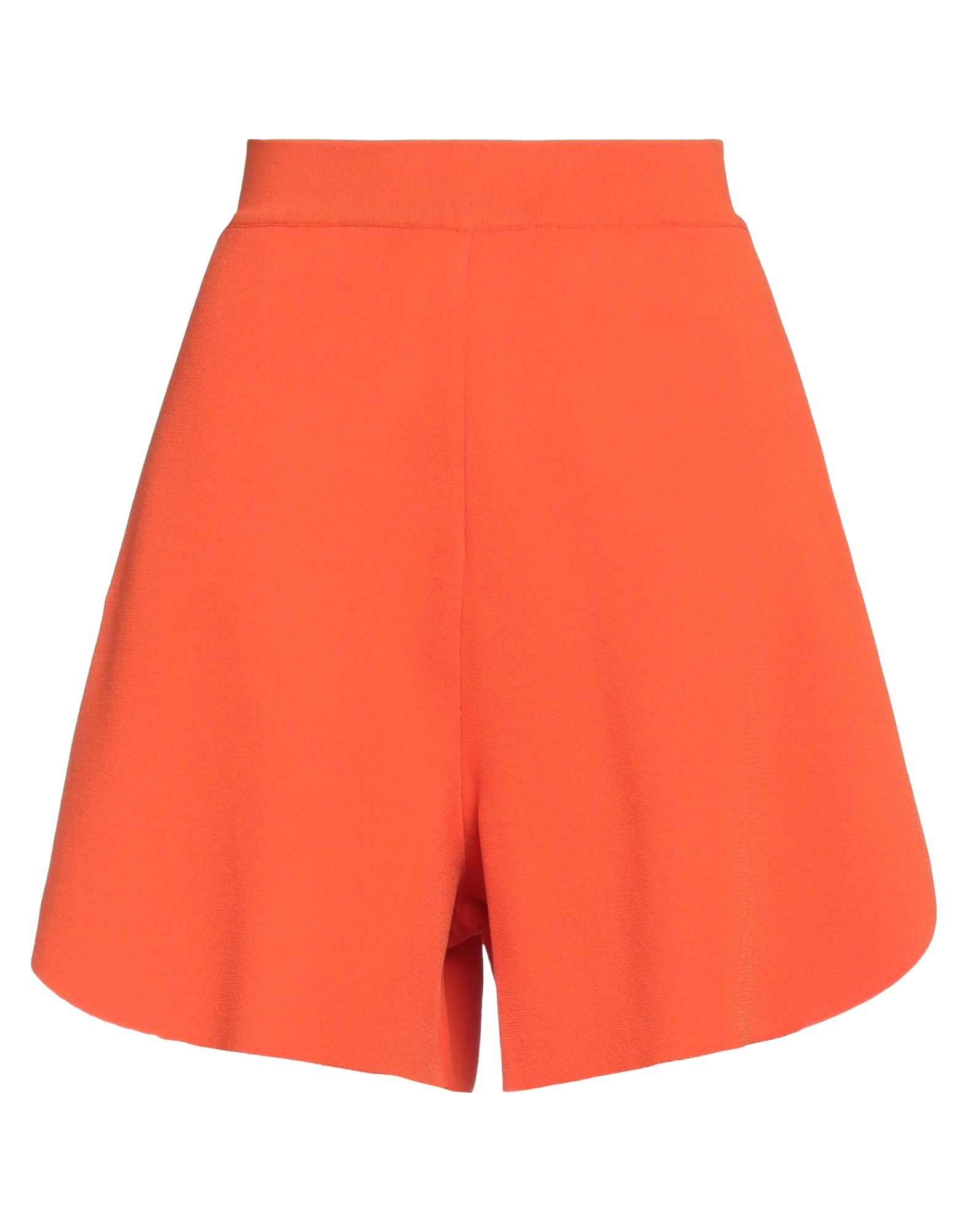 Stella Mccartney Woman Shorts & Bermuda Shorts Orange Size 2-4 Viscose, Polyester