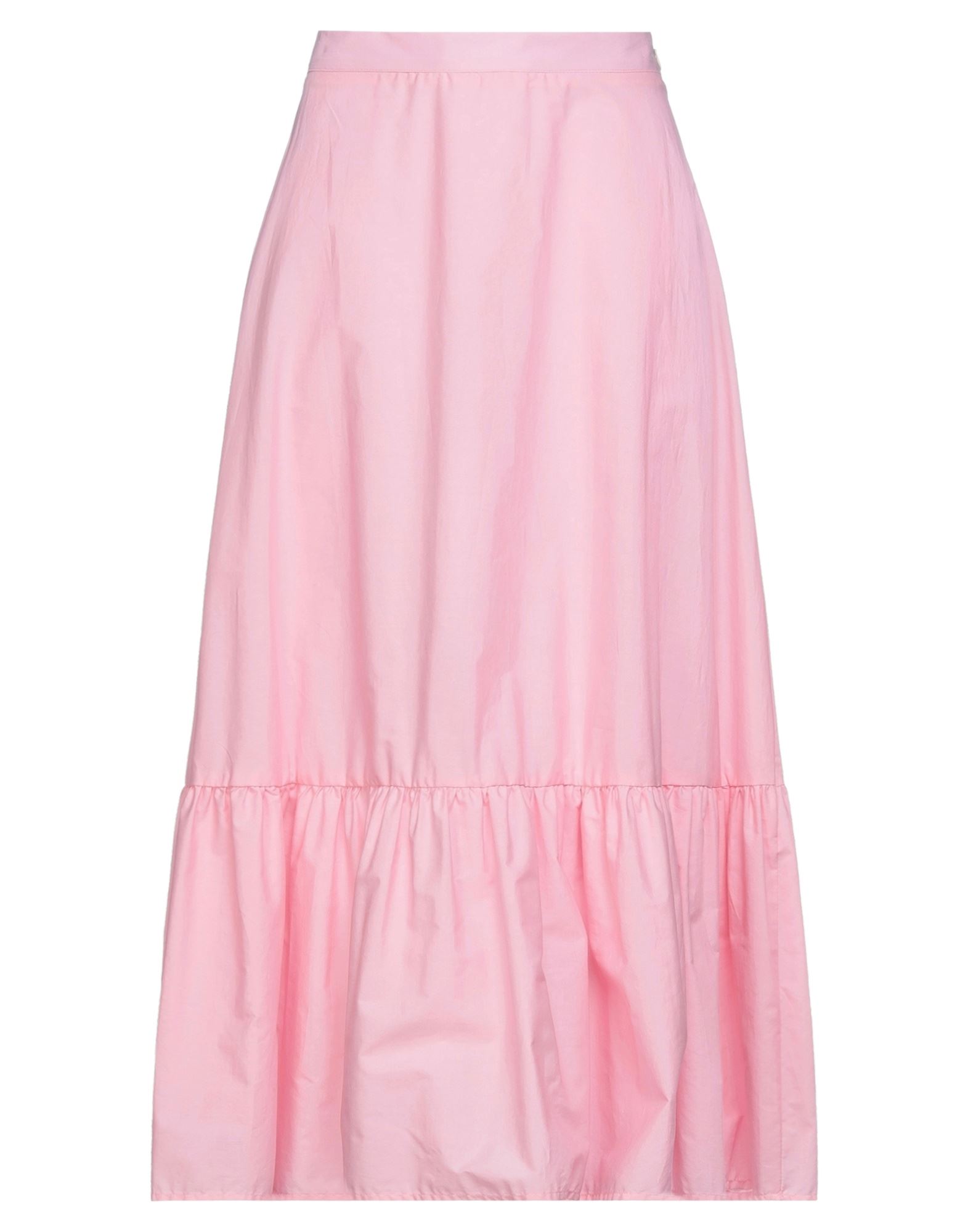 Vicolo Long Skirts In Pink