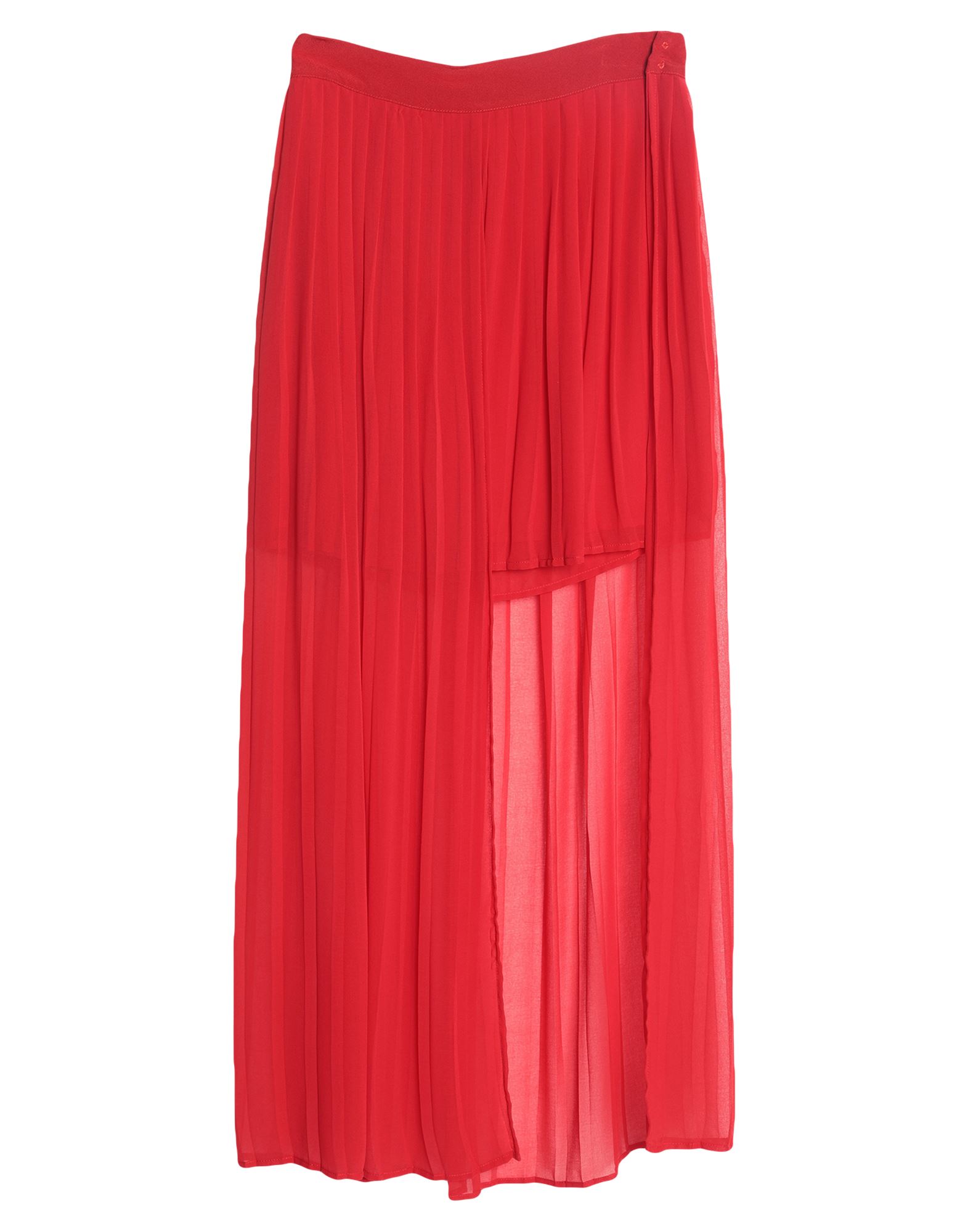 Shop Manila Grace Woman Mini Skirt Red Size 10 Polyester