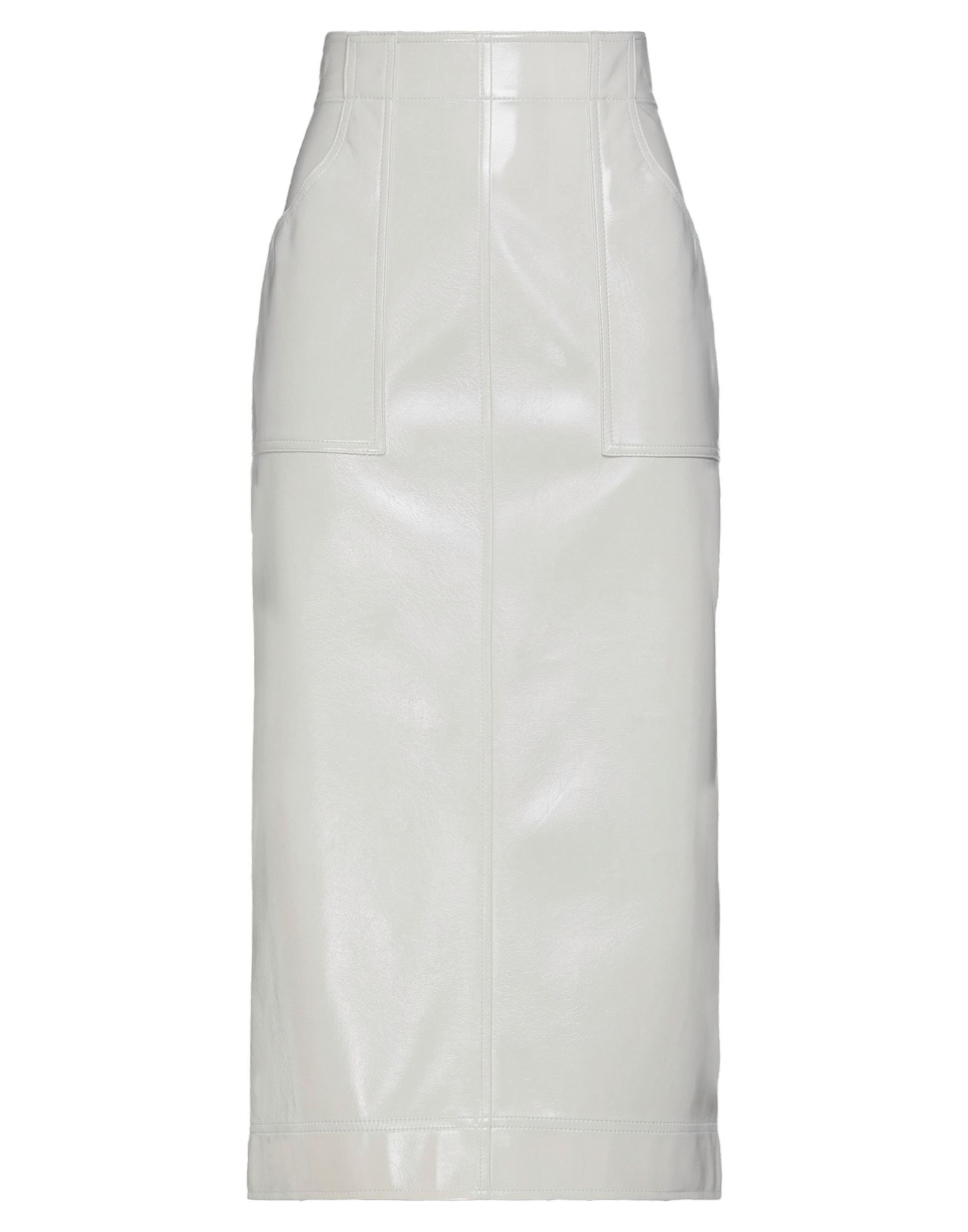 Philosophy Di Lorenzo Serafini Midi Skirts In Ivory