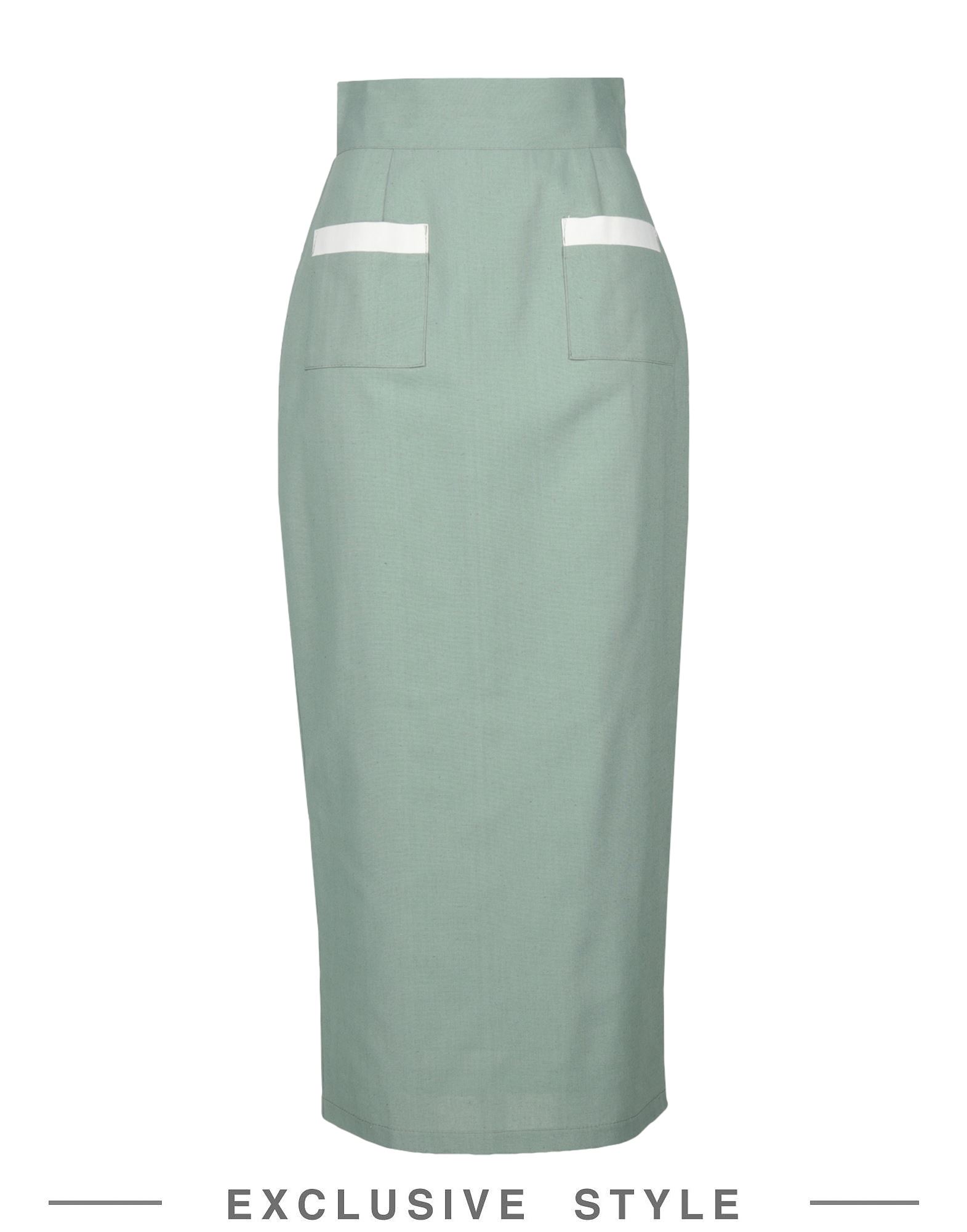 Fksp X Yoox Long Skirts In Green