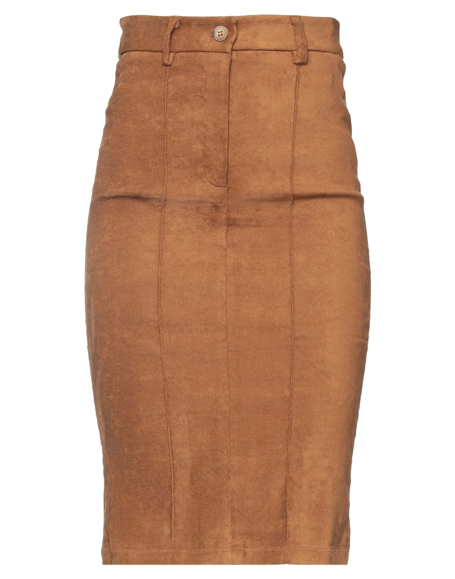 8pm Midi Skirts In Camel