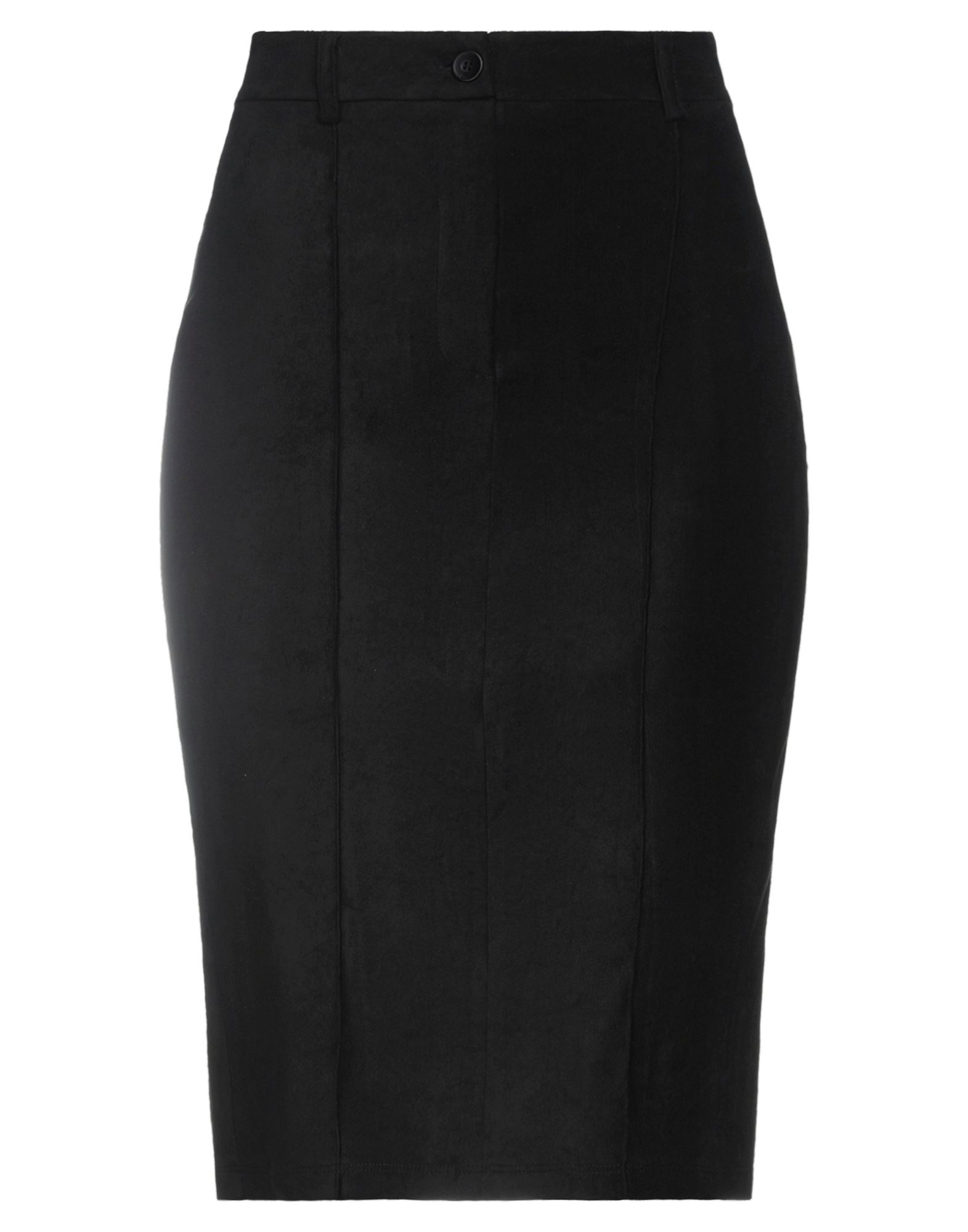 8pm Midi Skirts In Black