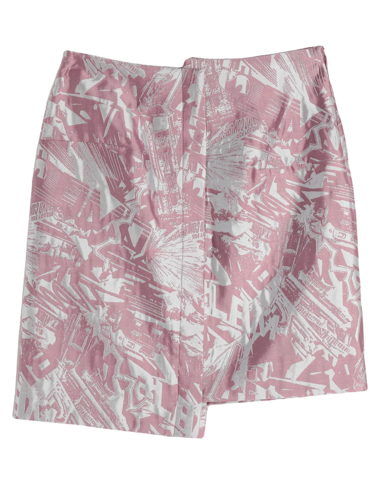 System Mini Skirts In Pink
