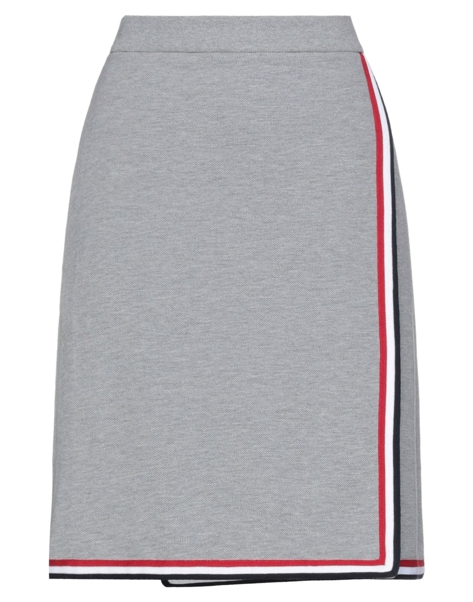 Thom Browne Midi Skirts In Grey