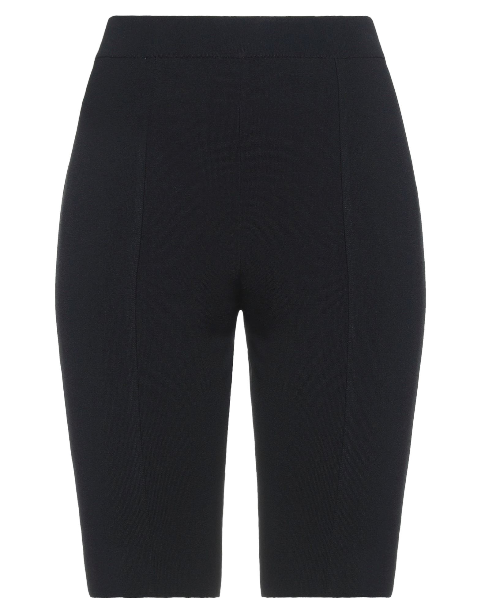 System Woman Shorts & Bermuda Shorts Black Size 6 Rayon, Nylon
