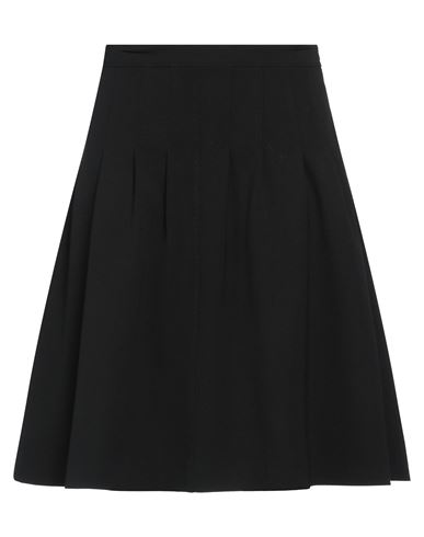 Shop Sly010 Woman Midi Skirt Black Size 10 Polyester, Wool, Elastane