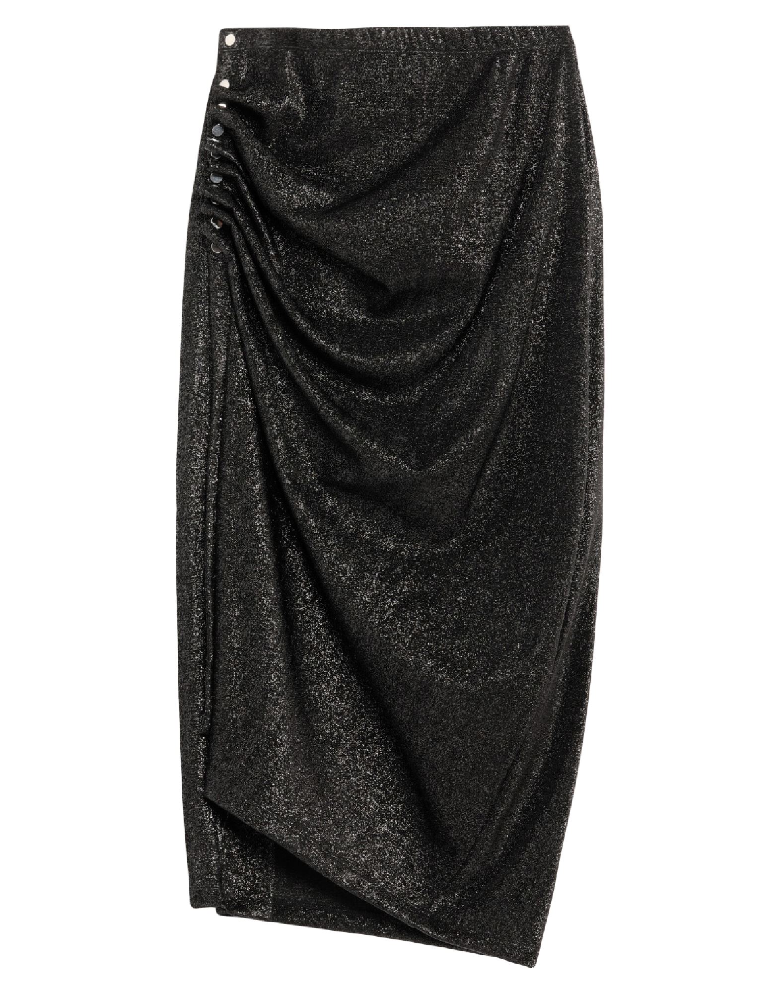 Paco Rabanne Midi Skirts In Black
