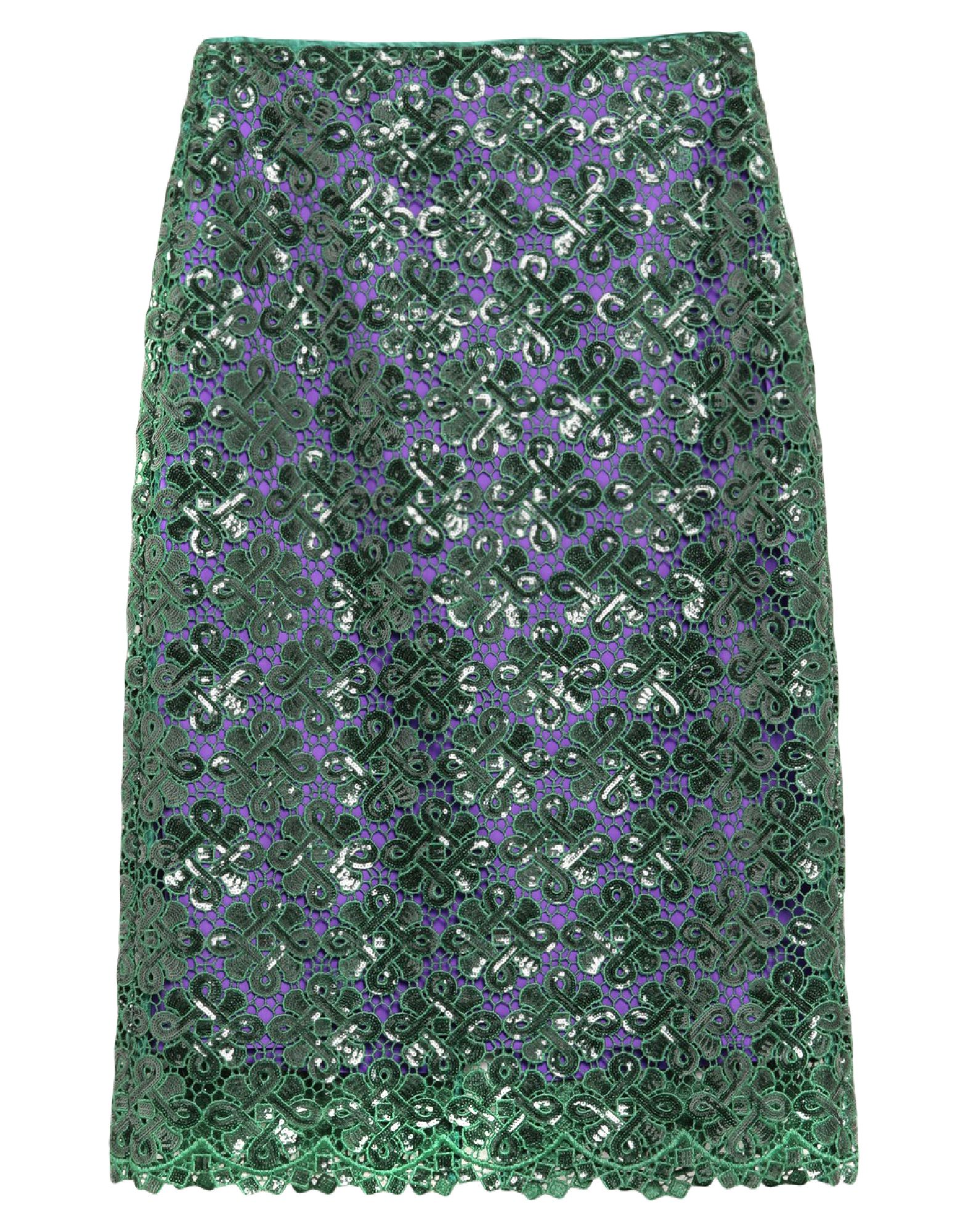 Essentiel Antwerp 3/4 Length Skirts In Emerald Green