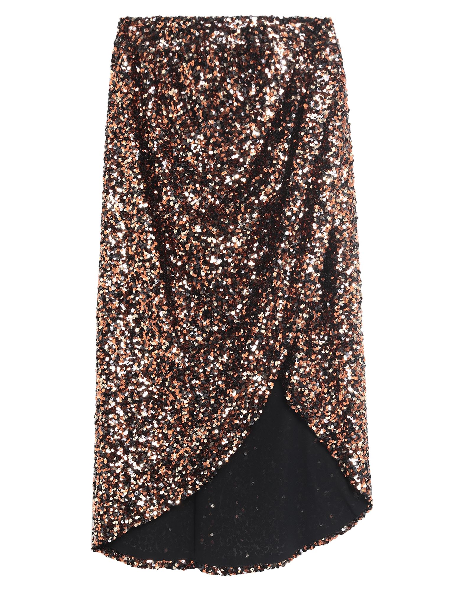 Shop Aniye By Woman Midi Skirt Copper Size 4 Polyester, Polyamide In Orange