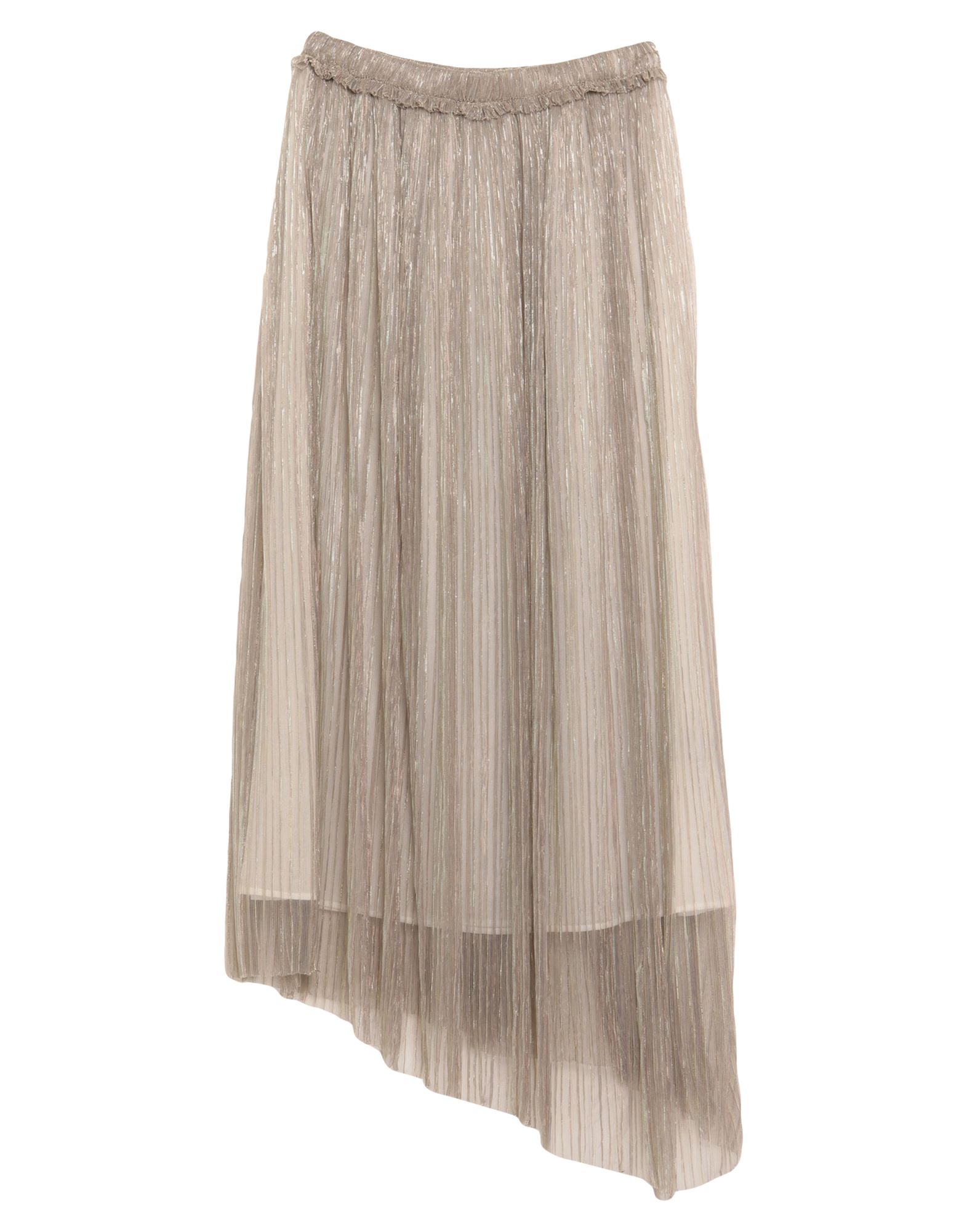 Isabel Marant Étoile Midi Skirts In Platinum