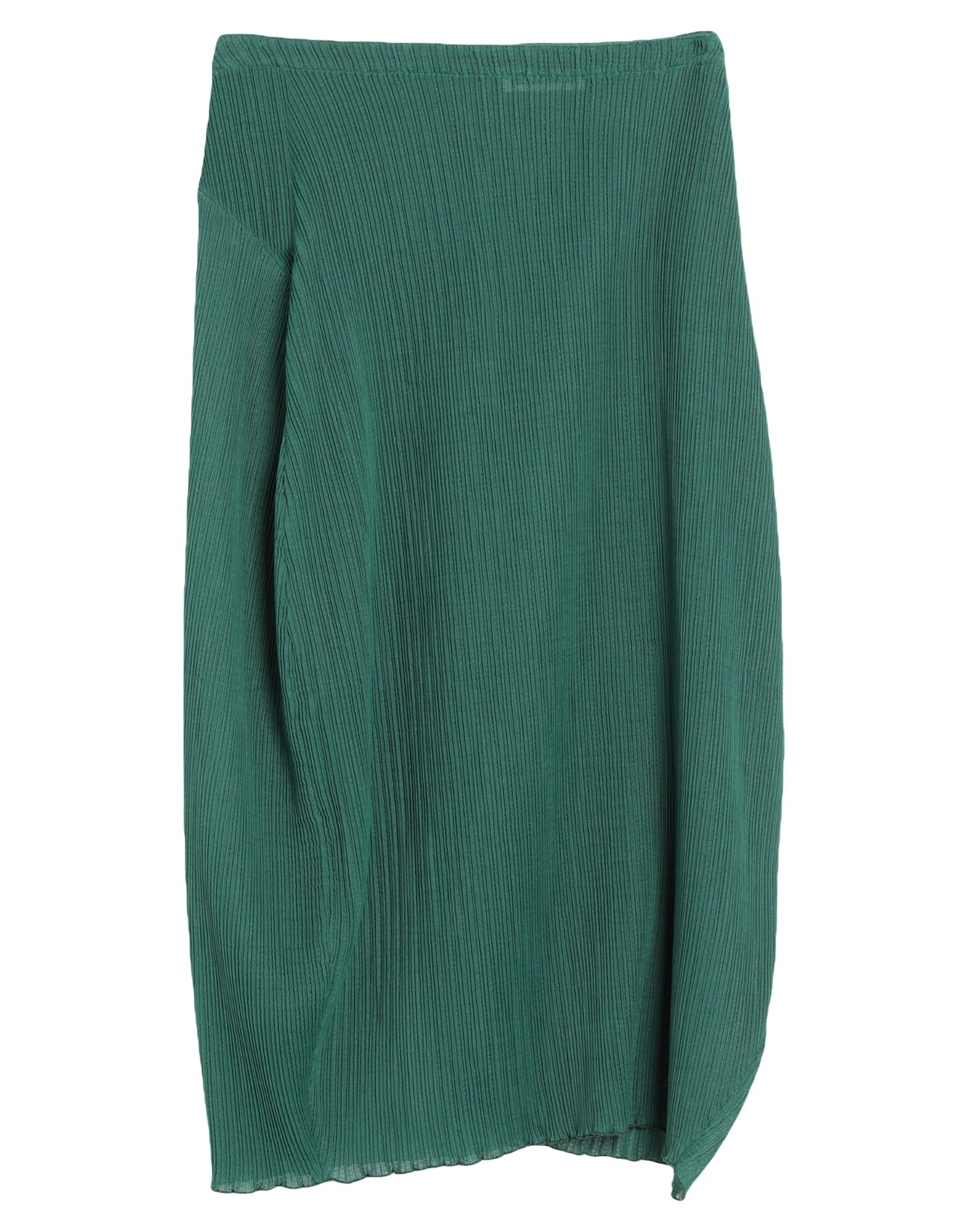 Jil Sander Midi Skirts In Emerald Green
