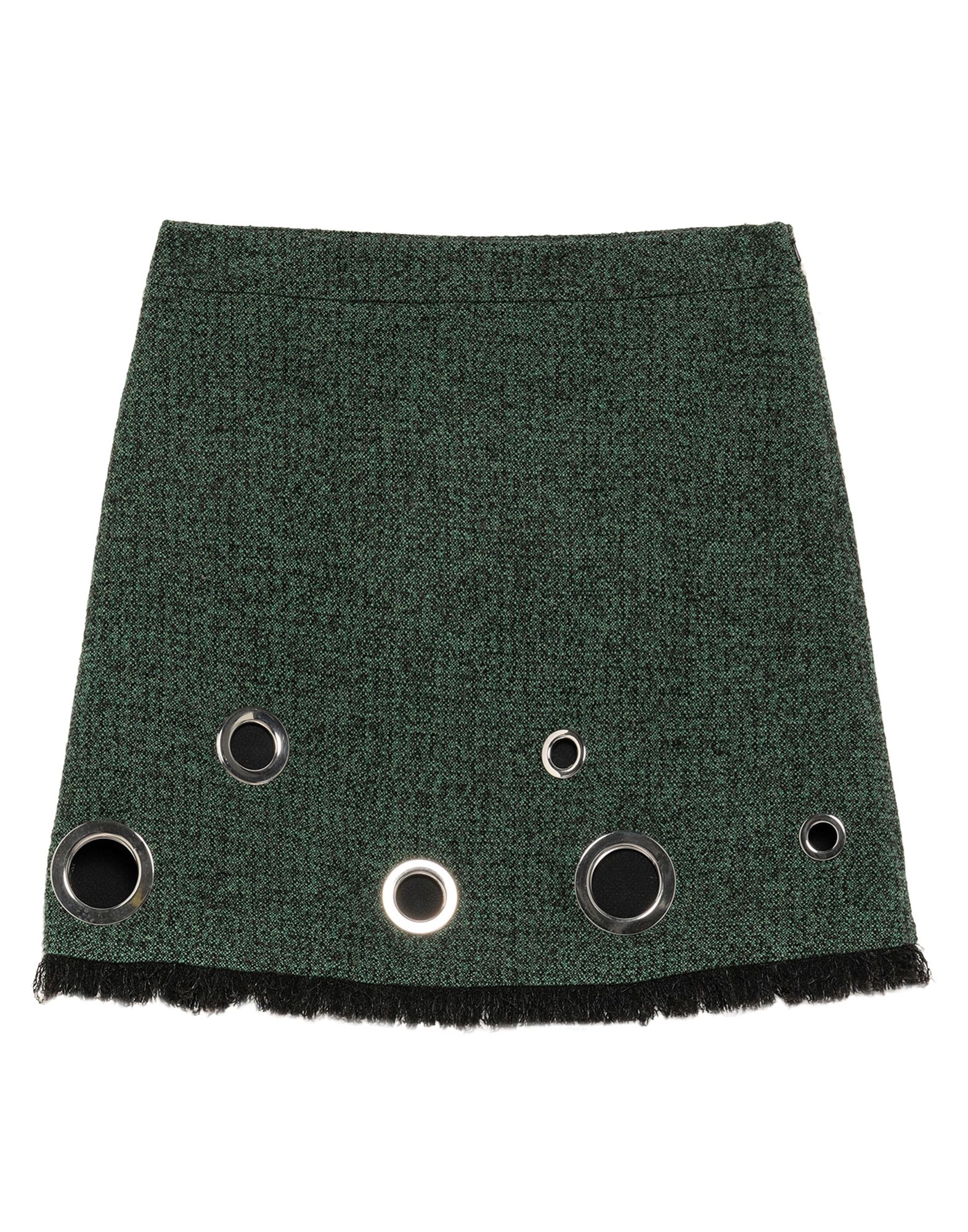 Boutique Moschino Mini Skirts In Green