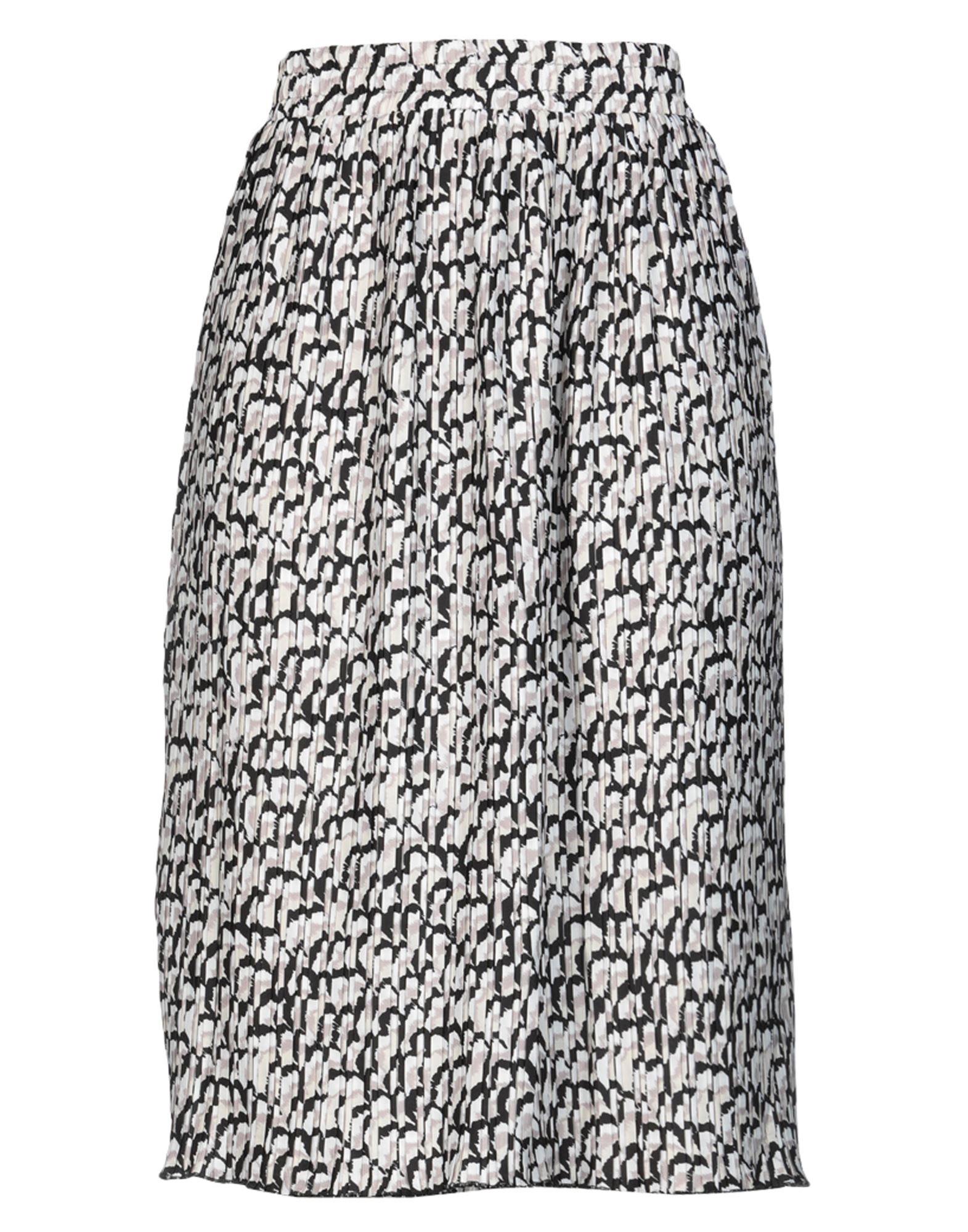 Vero Moda Midi Skirts In Grey