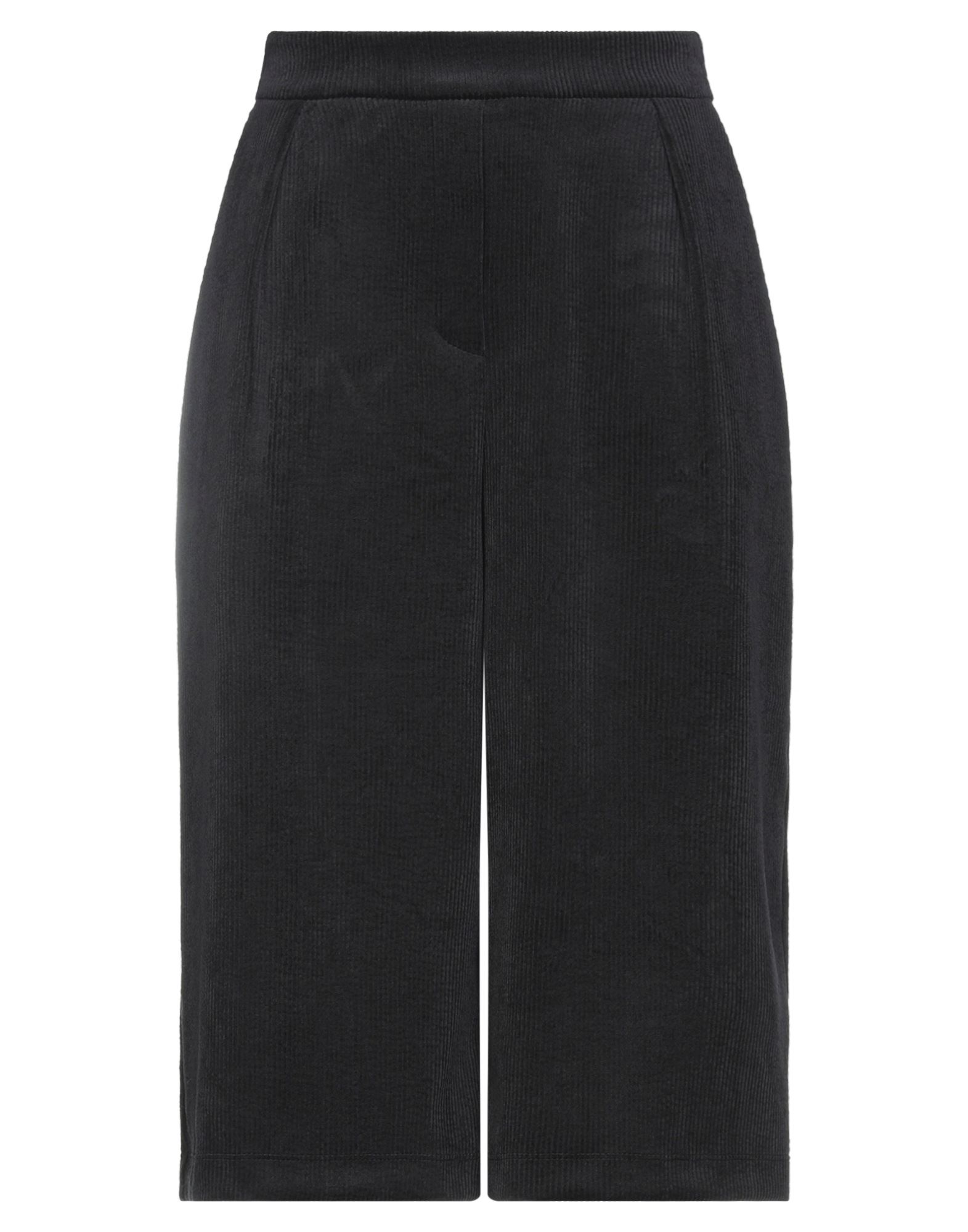 8pm Woman Pants Black Size S Polyester, Nylon, Elastane