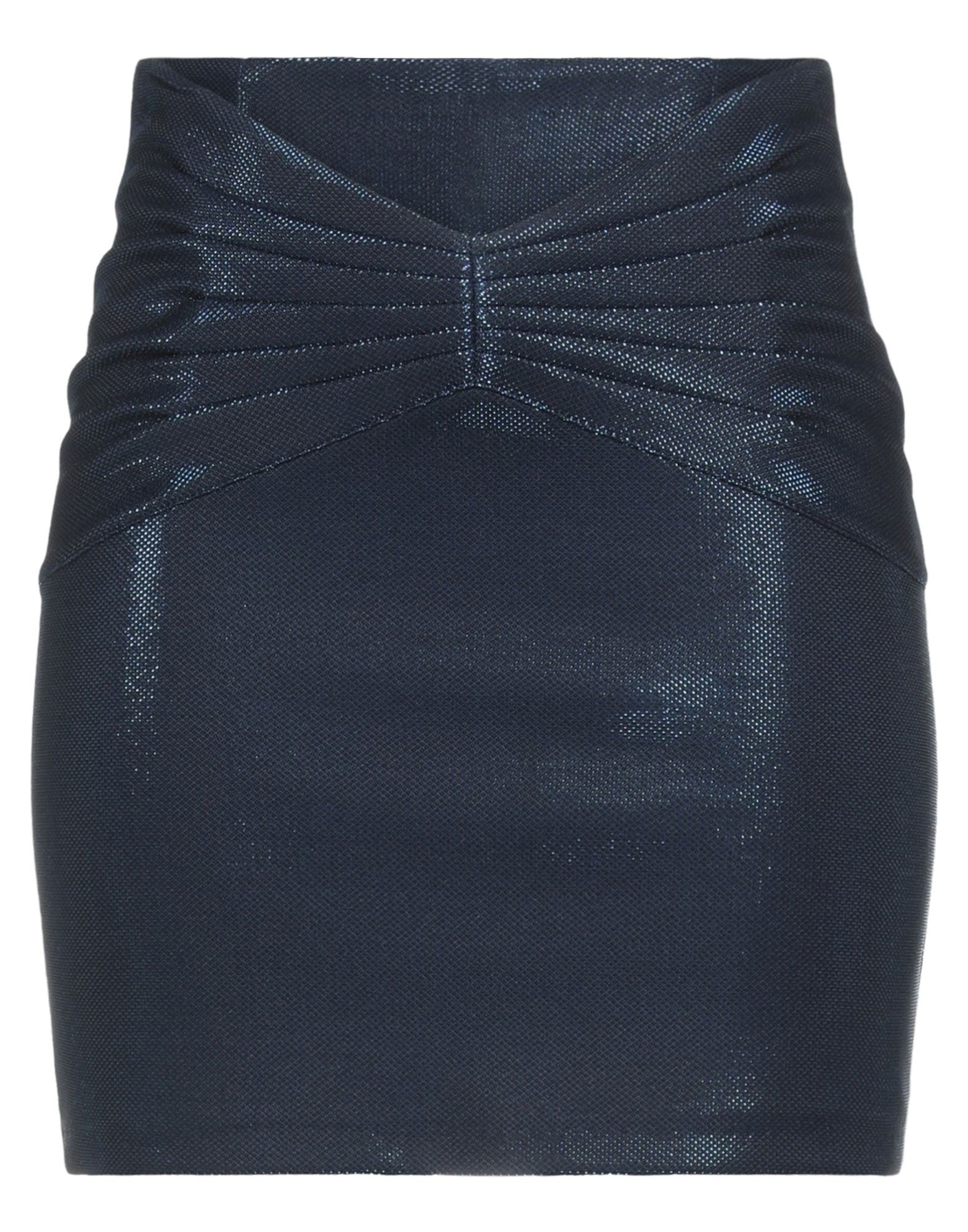 Actualee Midi Skirts In Blue