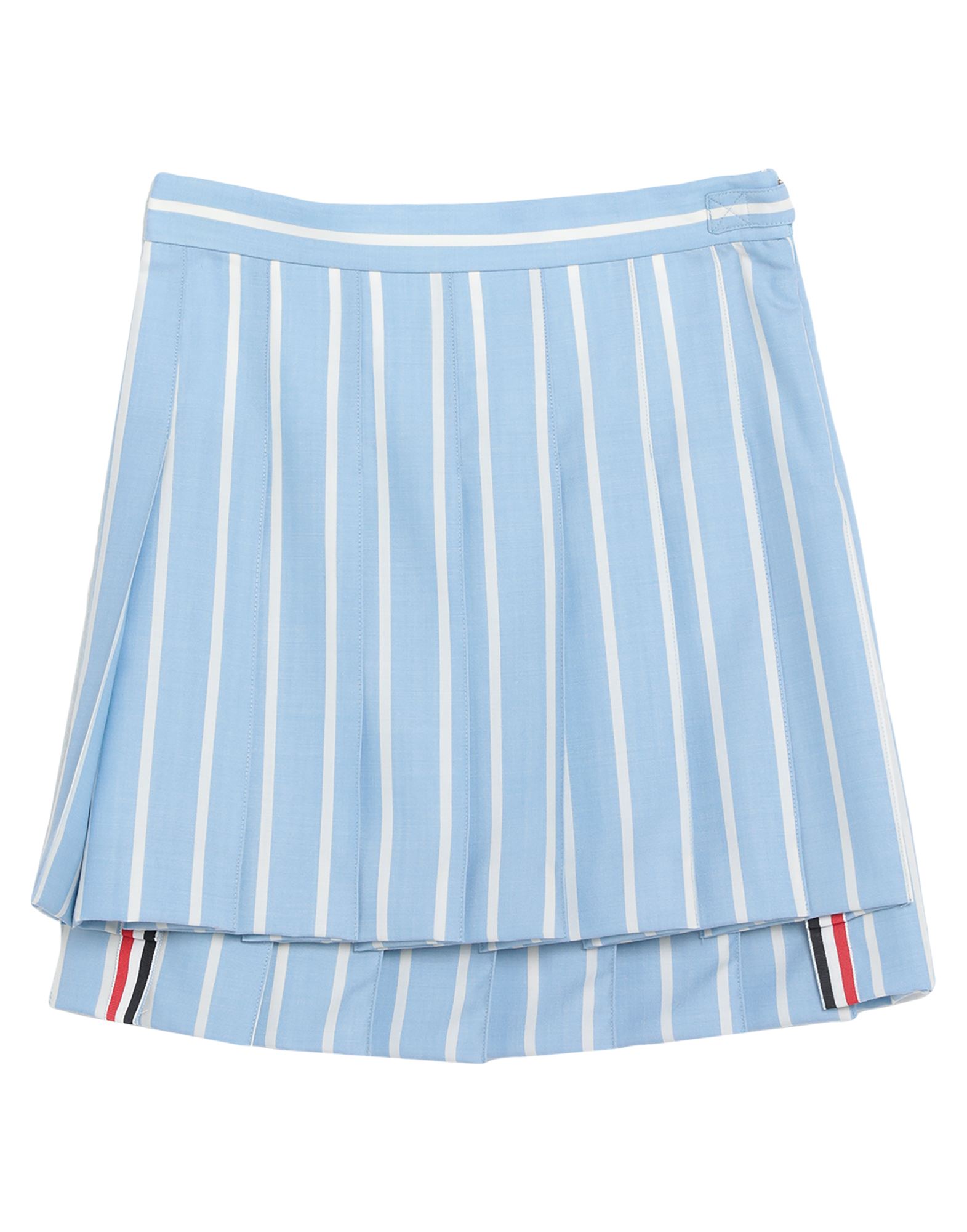 Thom Browne Mini Skirts In Sky Blue