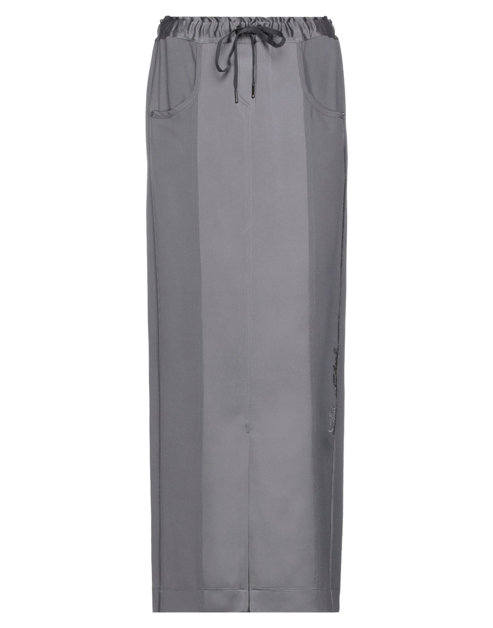 Vdp Club Long Skirts In Grey