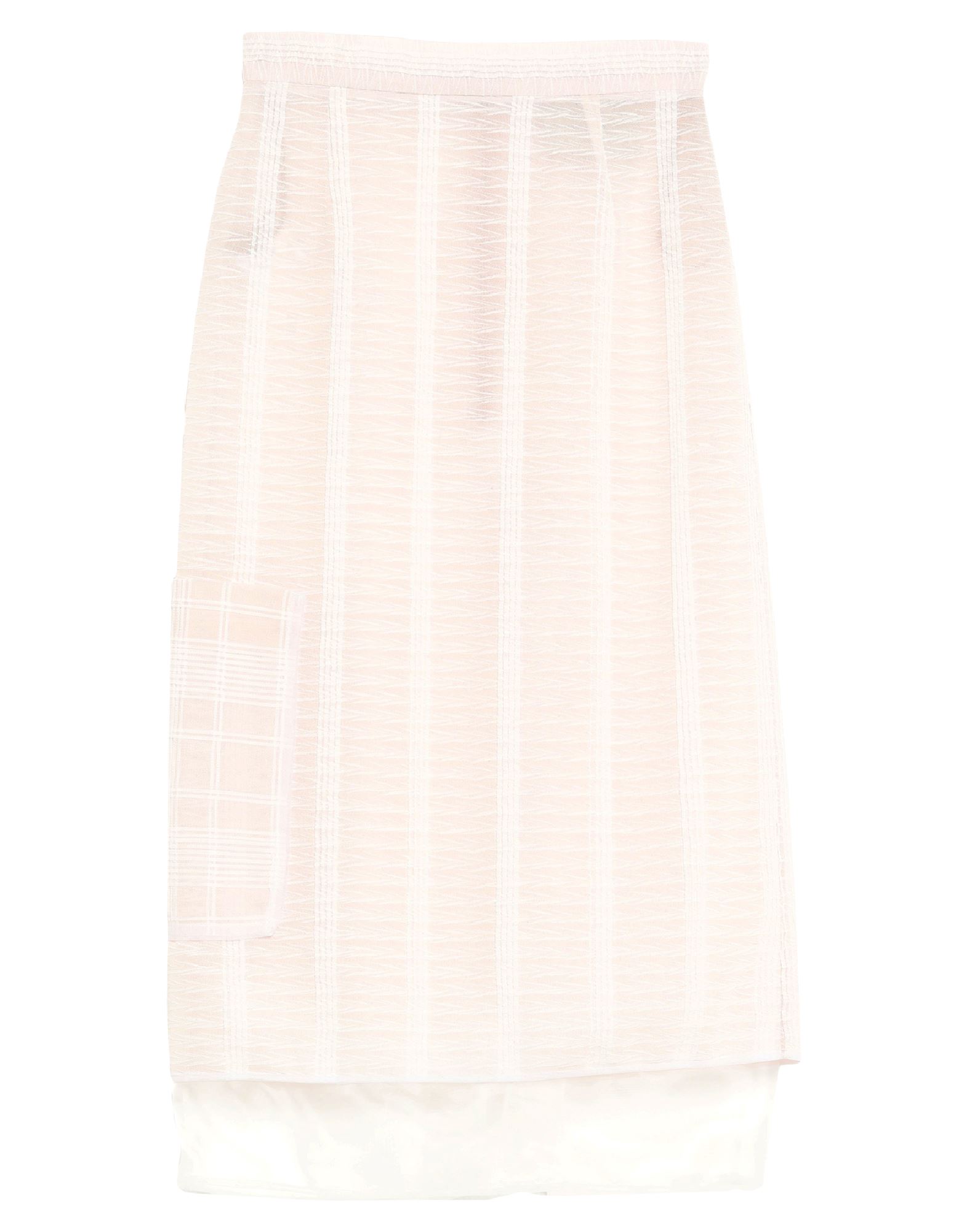 Marco De Vincenzo Midi Skirts In Light Pink