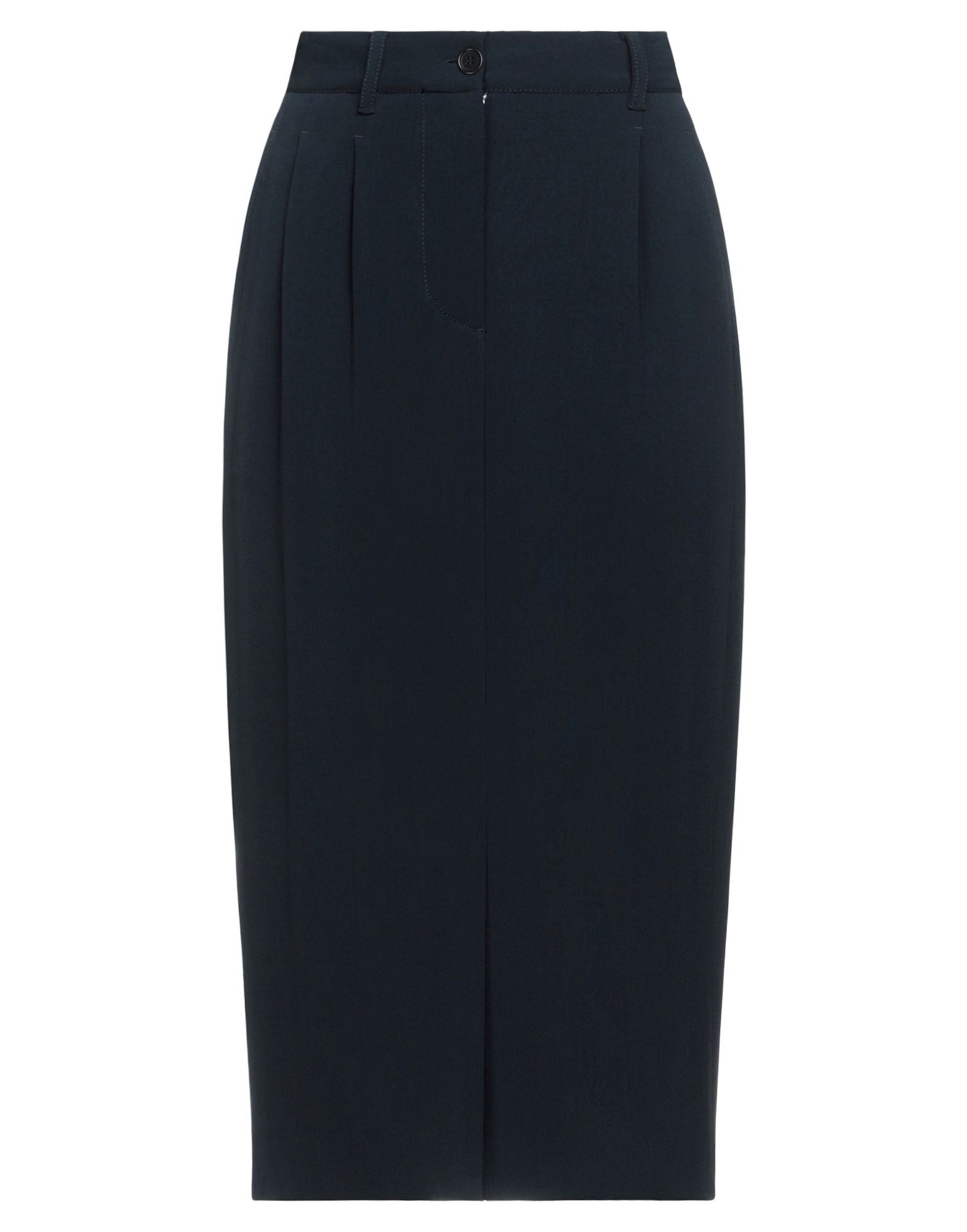 Aspesi Midi Skirts In Dark Blue