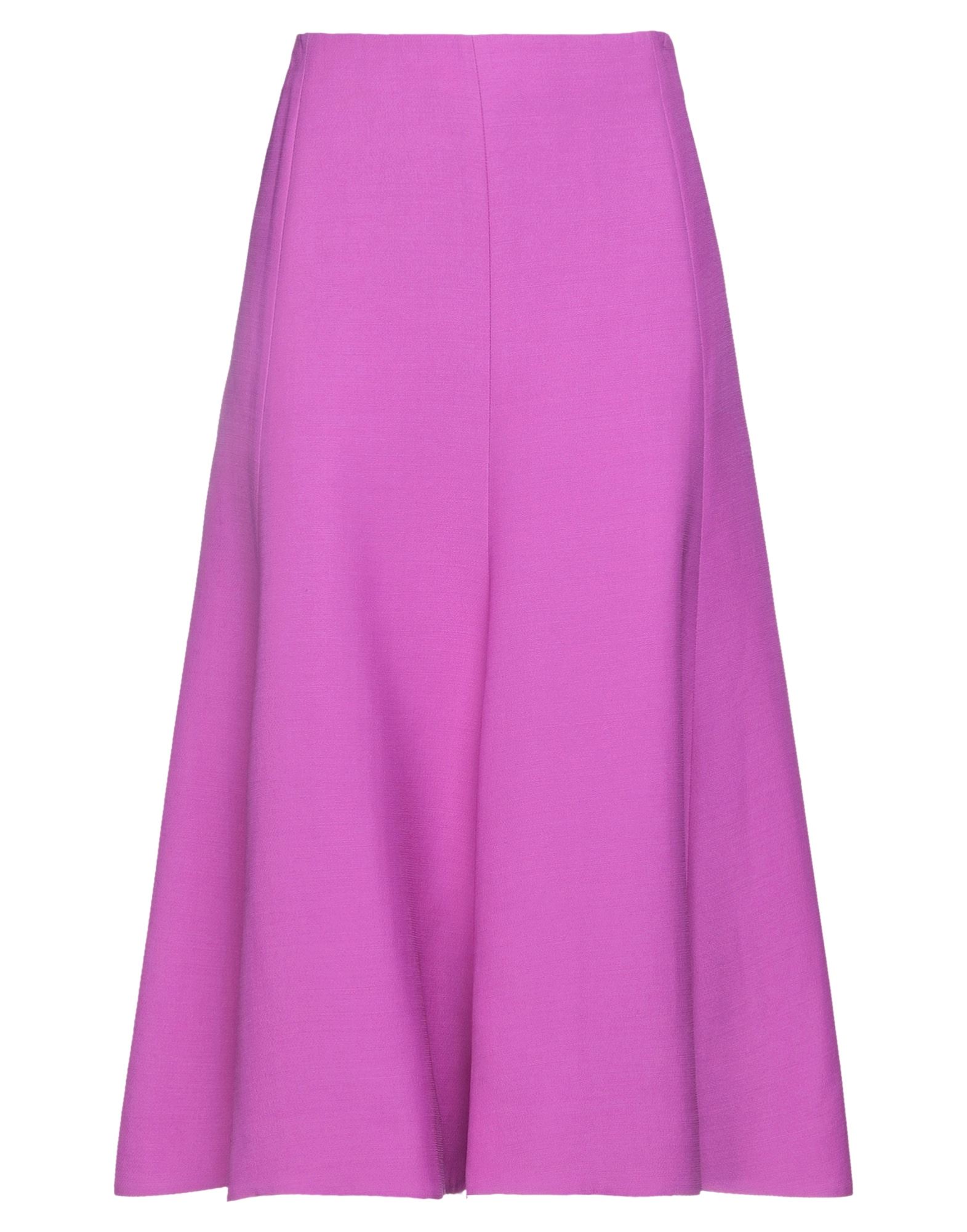 Valentino Midi Skirts In Purple | ModeSens