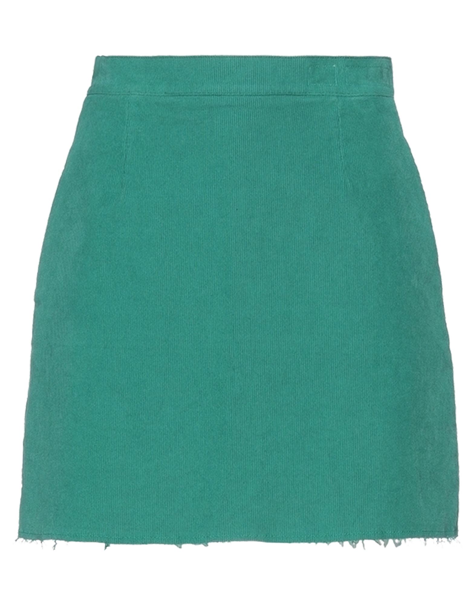 Department 5 Mini Skirts In Green
