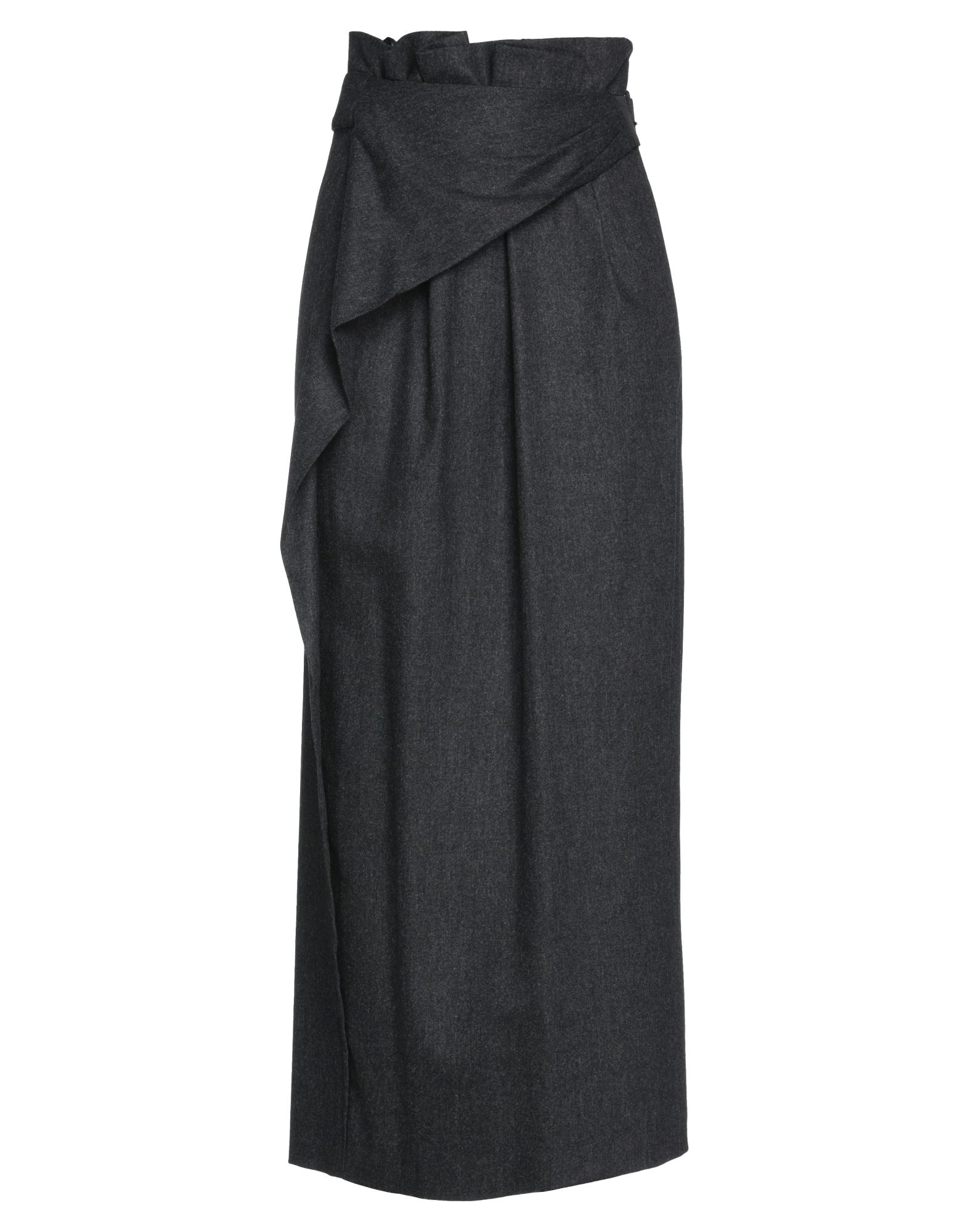 Emporio Armani Long Skirts In Grey