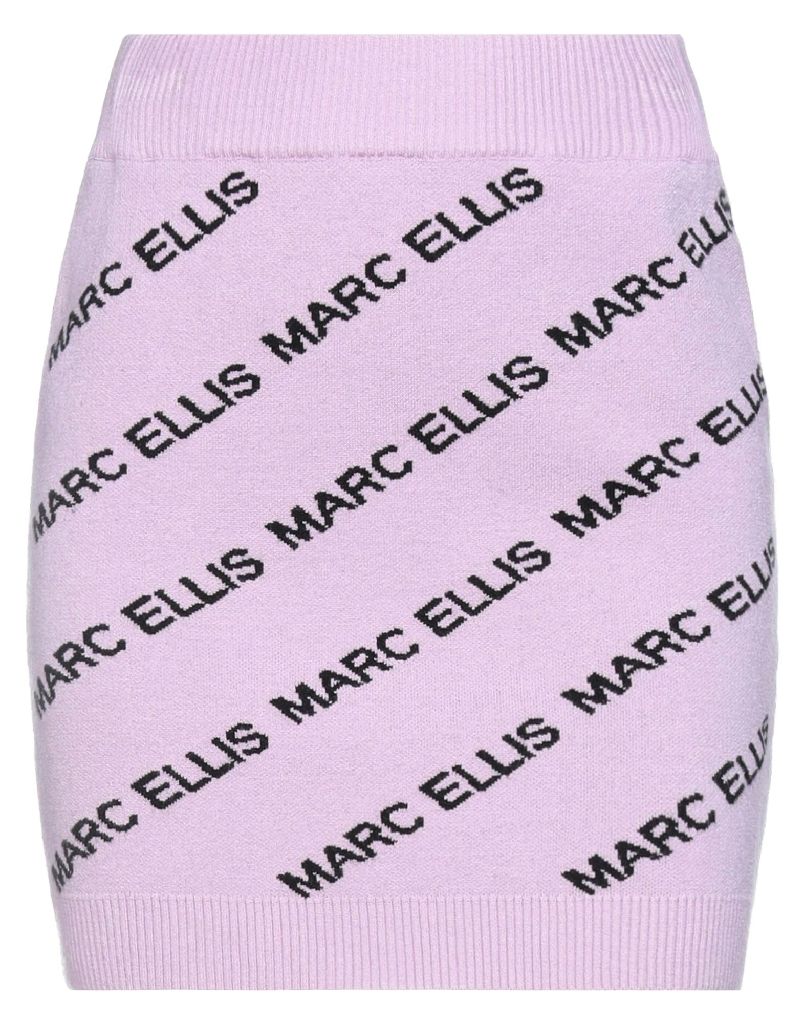 《セール開催中》MARC ELLIS レディース ミニスカート ライラック 46 ナイロン 50% / レーヨン 40% / ポリエステル 10%