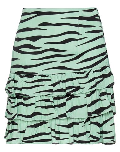 Woman Midi skirt Light green Size 2 Viscose