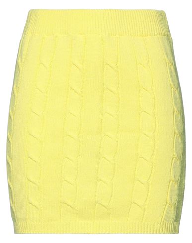 Woman Mini skirt Azure Size ONESIZE Cotton, Acrylic