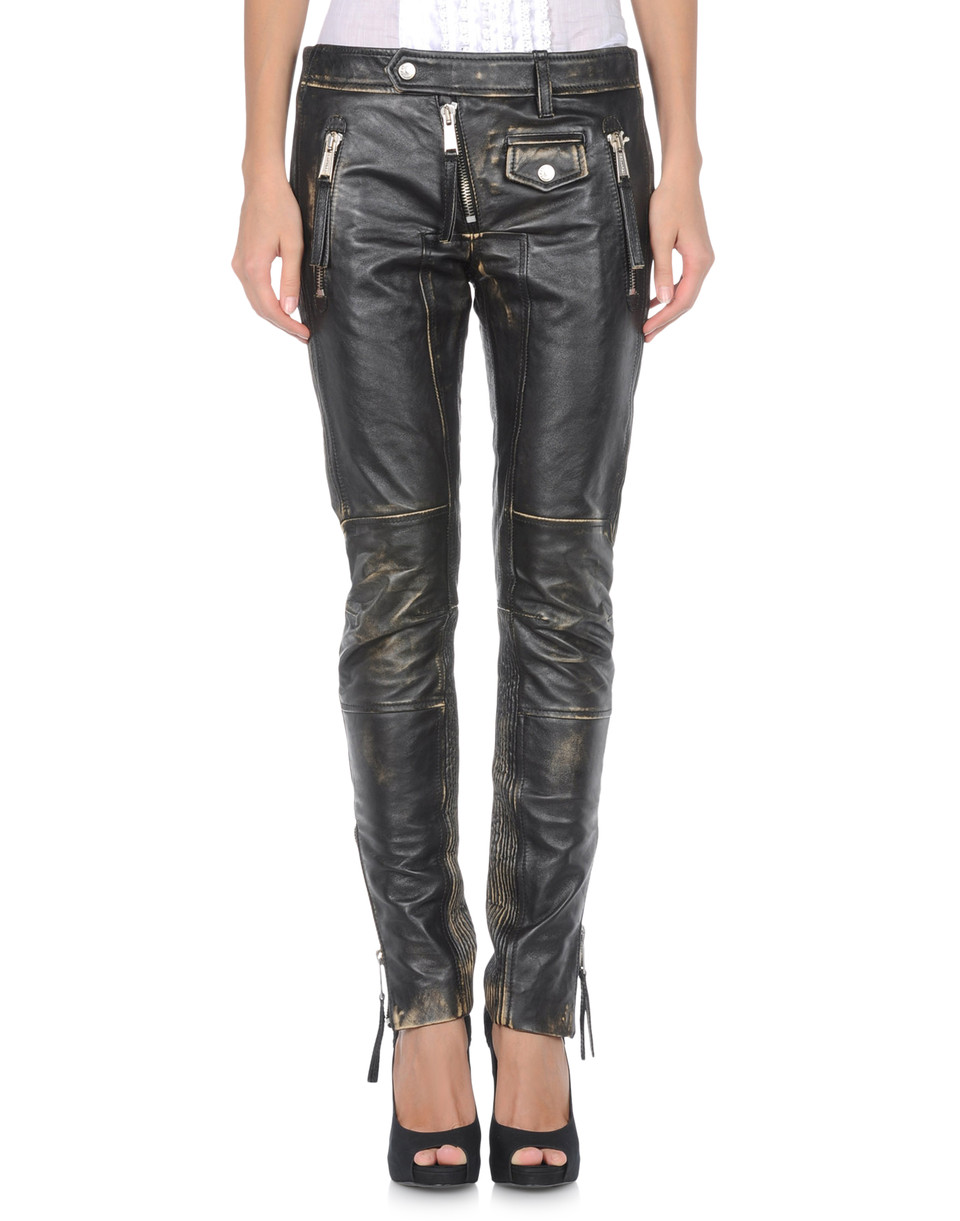 Dsquared2 - Leather Pants for Women | Official Store