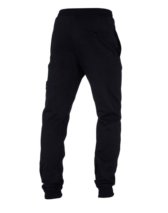 stone island black jogging pants