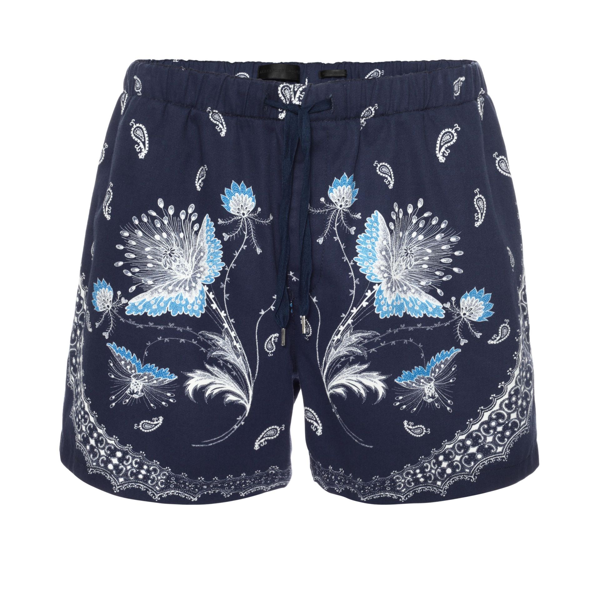 Bandana Print Shorts Alexander McQueen | Short Pants | Trousers Shorts