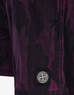 B0442 FLOWING CAMO EFFETTO RISERVA Shorts Stone Island Men