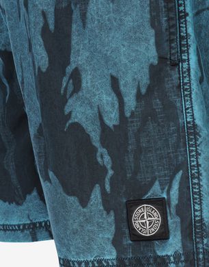 B0442 FLOWING CAMO EFFETTO RISERVA Shorts Stone Island Men