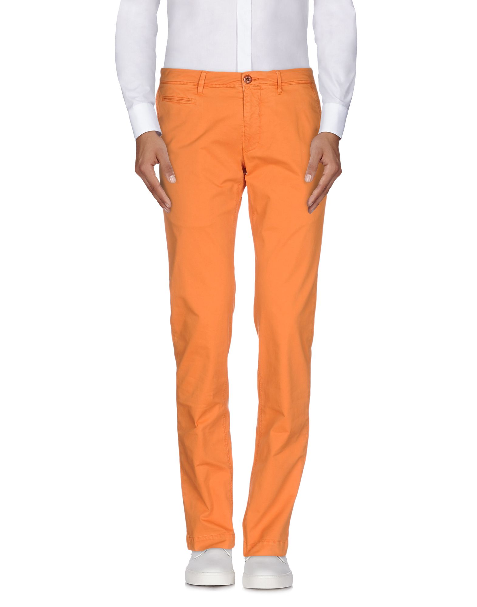 Siviglia White Pants In Orange