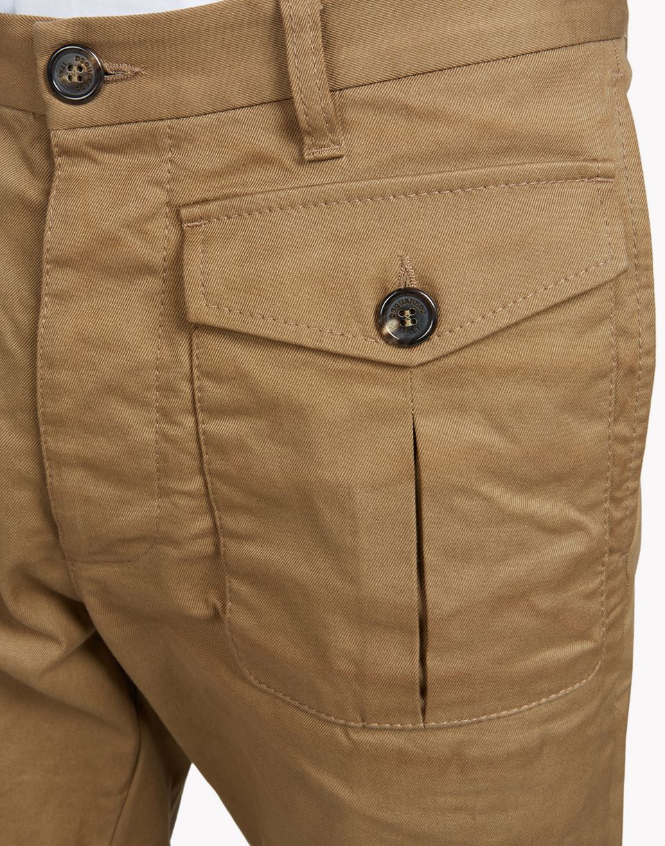 Dsquared2 Front Patch Pocket Pants - Pants for Men | Official Store