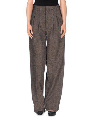 Haikure Woman Pants Grey Size 31w-32l Cotton, Wool, Polyamide, Silk In Gray