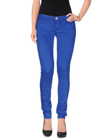 Haikure Woman Pants Bright Blue Size 30w-32l Tencel, Cotton, Lycra
