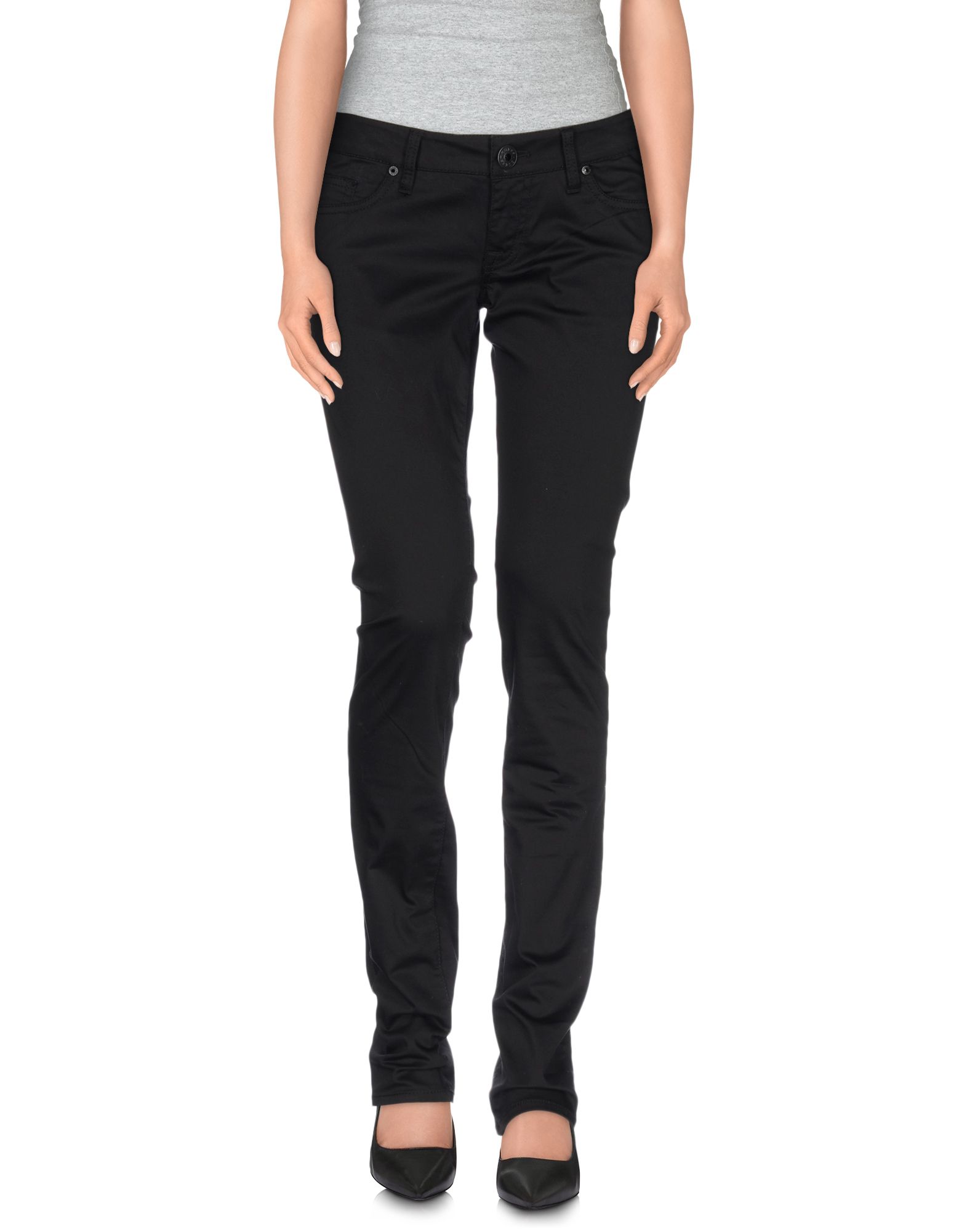 Guess Casual Pants In Black