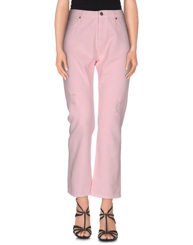 True Nyc Woman Denim Pants Pink Size 27 Cotton