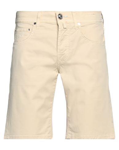Shop Jacob Cohёn Man Shorts & Bermuda Shorts Sand Size 30 Cotton, Elastane In Beige