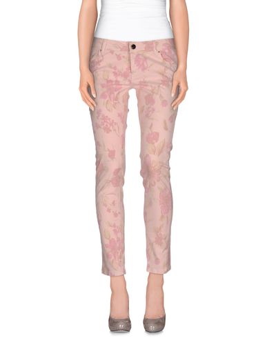 Woman Pants Pink Size 10 Cotton, Elastane