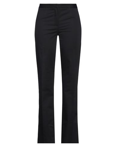 Woman Pants Midnight blue Size 8 Cotton, Elastane