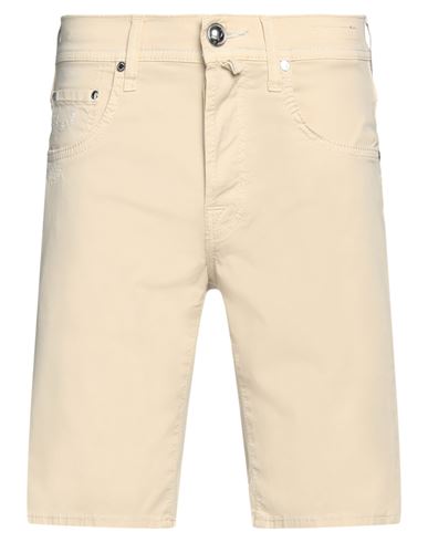 Shop Jacob Cohёn Man Shorts & Bermuda Shorts Sand Size 29 Cotton, Elastane In Beige