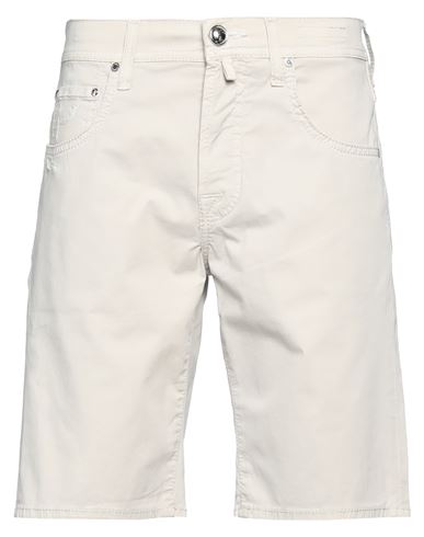 Shop Jacob Cohёn Man Shorts & Bermuda Shorts Light Grey Size 31 Cotton, Elastane