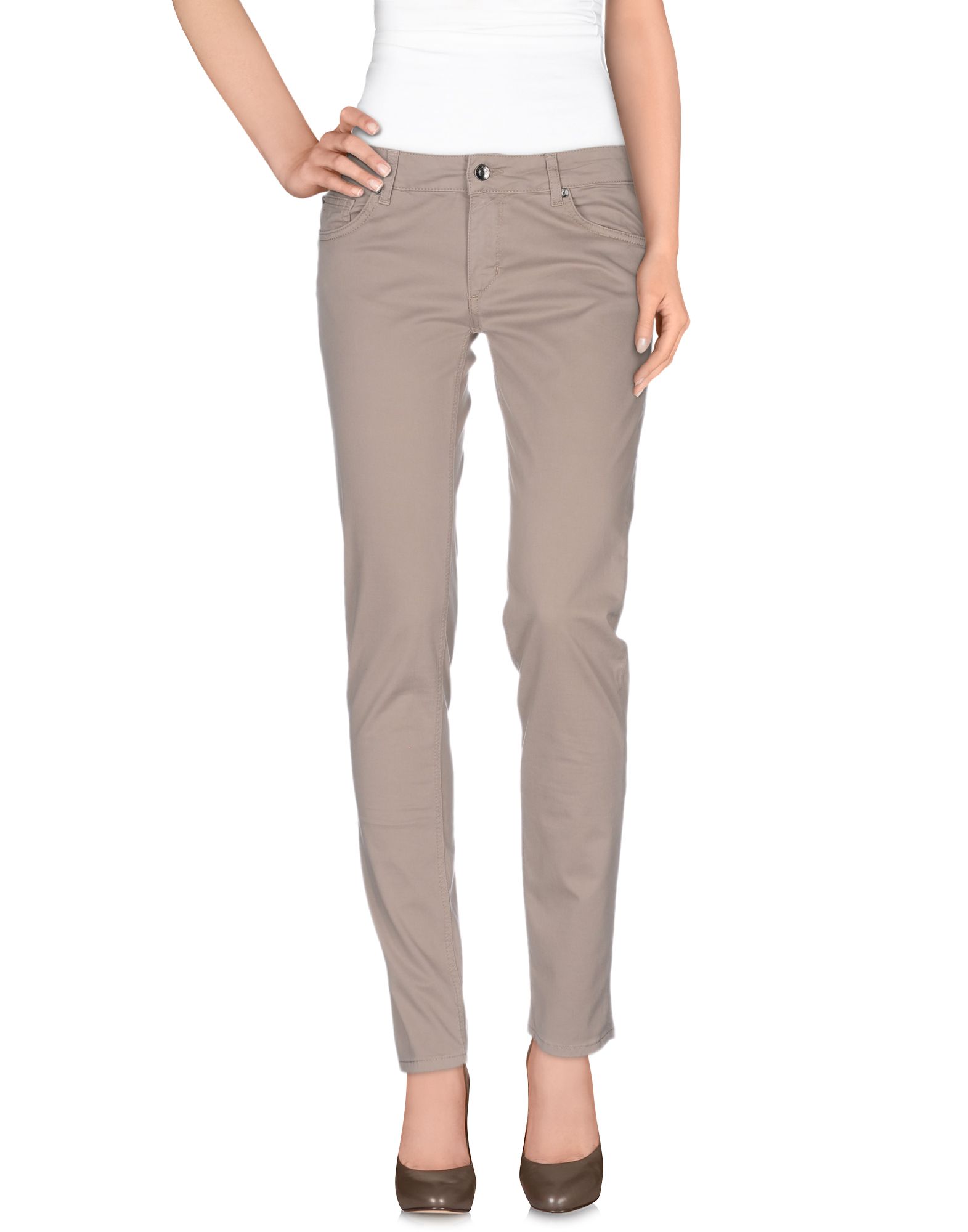 LIU •JO LIU •JO WOMAN PANTS KHAKI SIZE 25 COTTON, ELASTANE,36832875AW 9