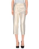 DONDUP Damen Caprihose Farbe Elfenbein Gr��e 4